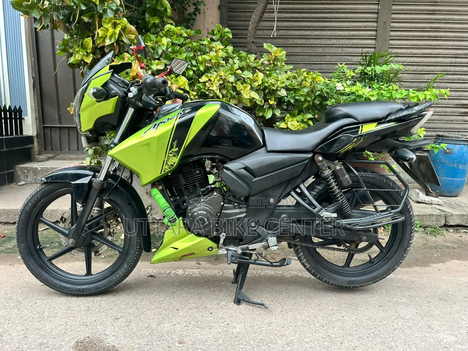 TVS Apache RTR 160 2V 2013 Green