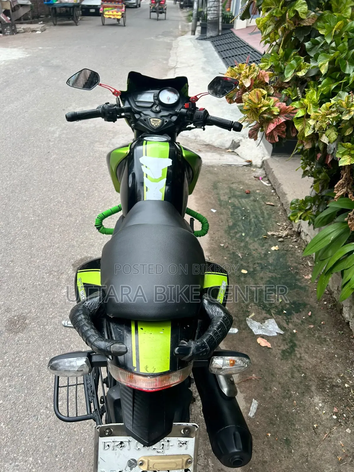 TVS Apache RTR 160 2V 2013 Green