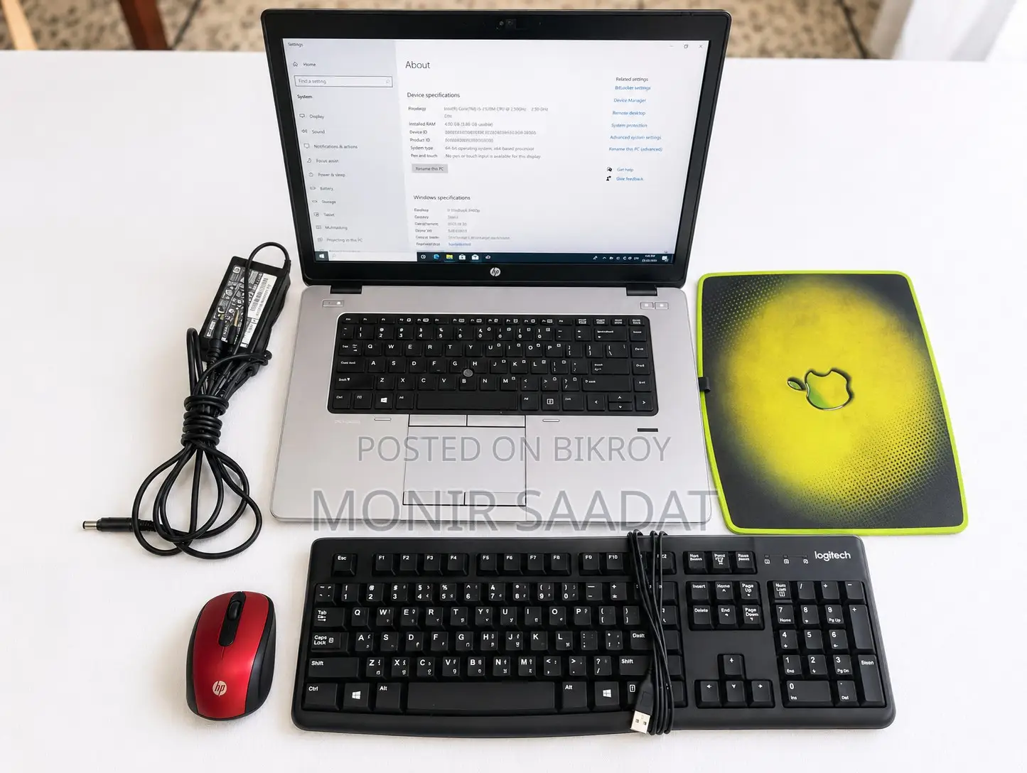 Laptop HP EliteBook 840 G3 8GB Intel Core i5 SSD 128GB