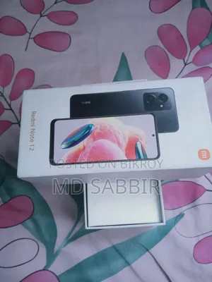 শাওমি রেডমি নোট ১২ ১২৮ জিবি ব্ল্যাক