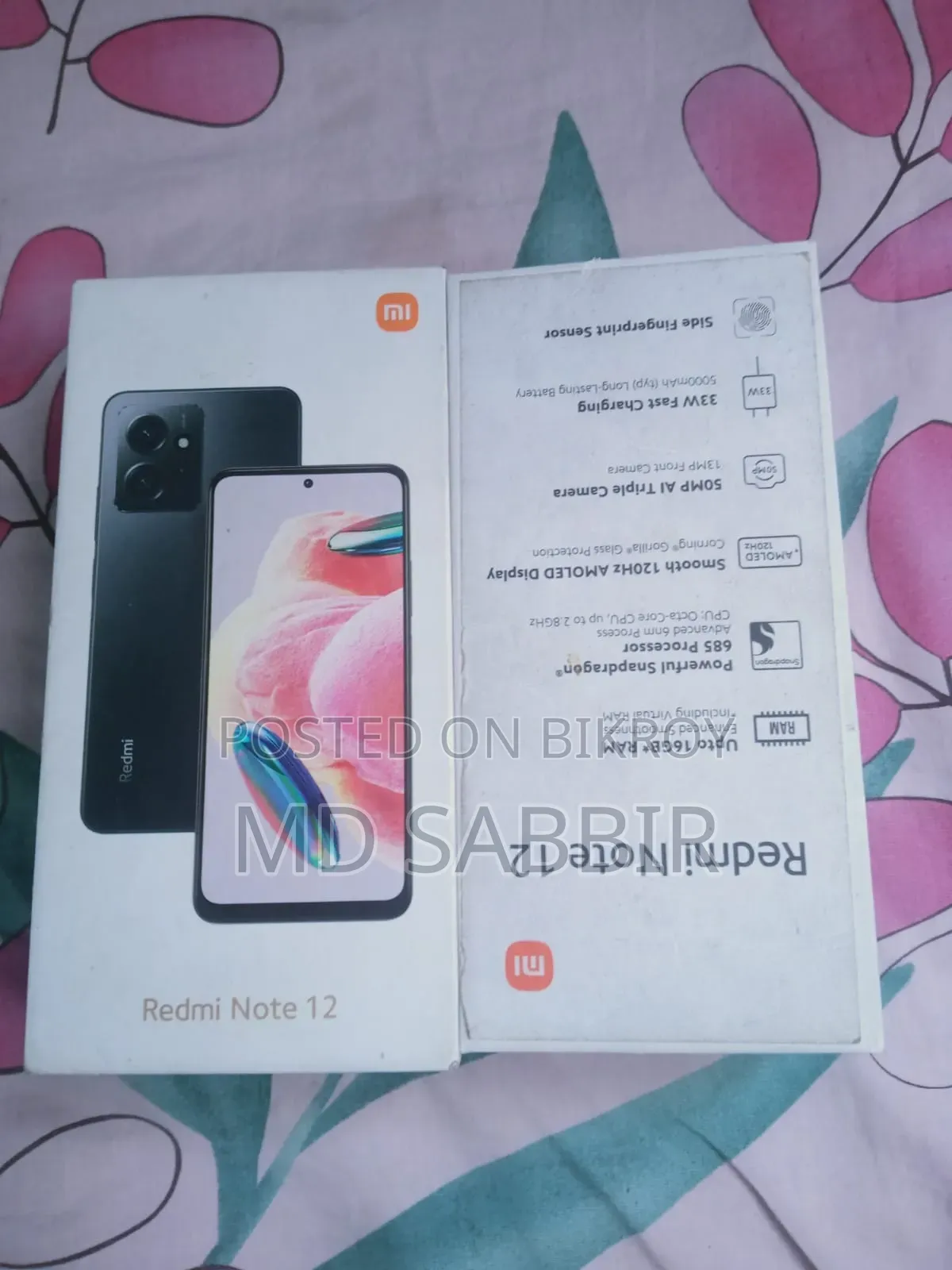 Xiaomi Redmi Note 12 128 GB Black
