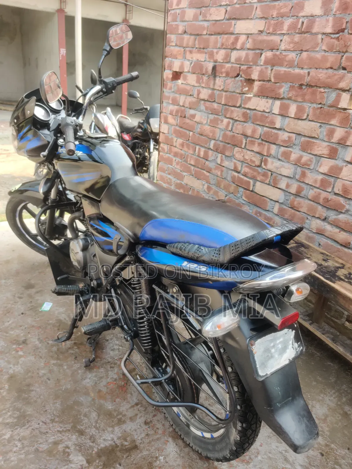 Bajaj Discover 125 2015 Blue