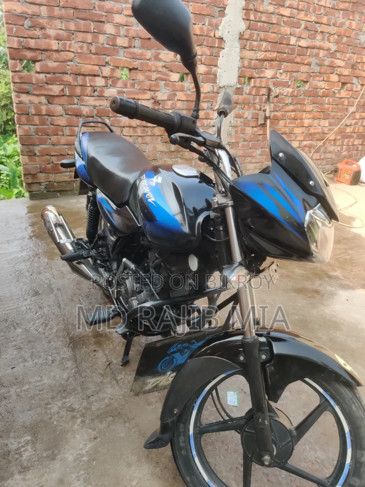 Bajaj Discover 125 2015 Blue
