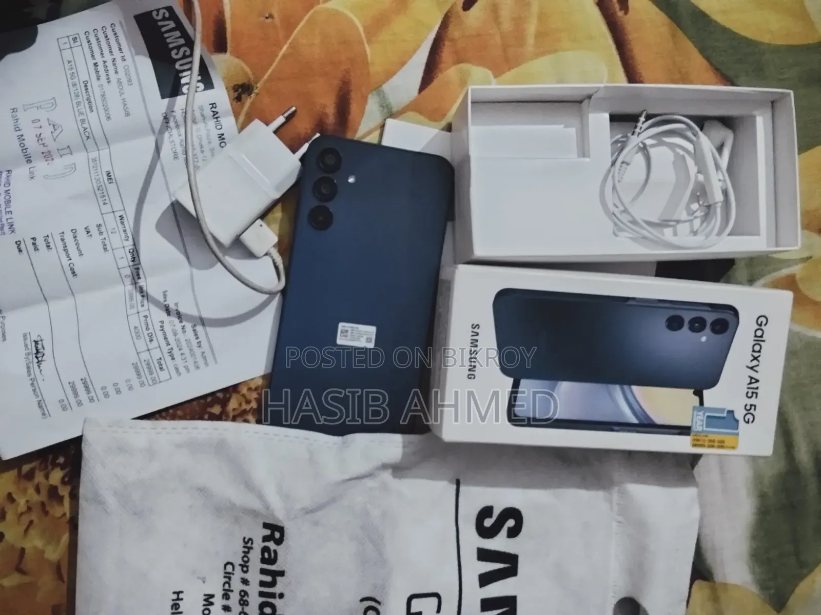 Samsung Galaxy A15 5G 128 GB Black
