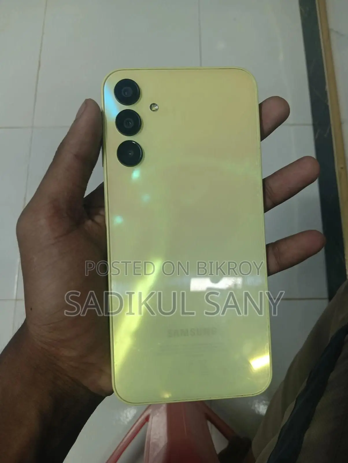 Samsung Galaxy A15 128 GB Yellow