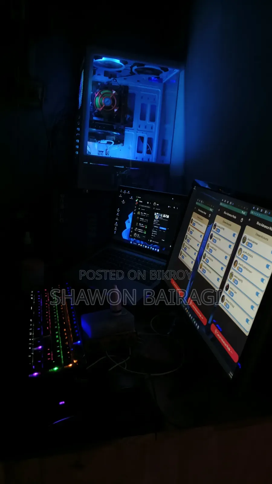 Desktop Computer Asus 8GB Intel Core i5 HDD+SSD 700GB