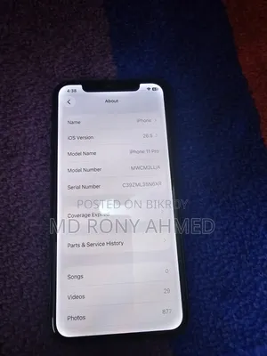 Apple iPhone 11 Pro 256 GB Black