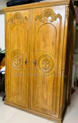 Shegun Wood Cupboard/Almirah
