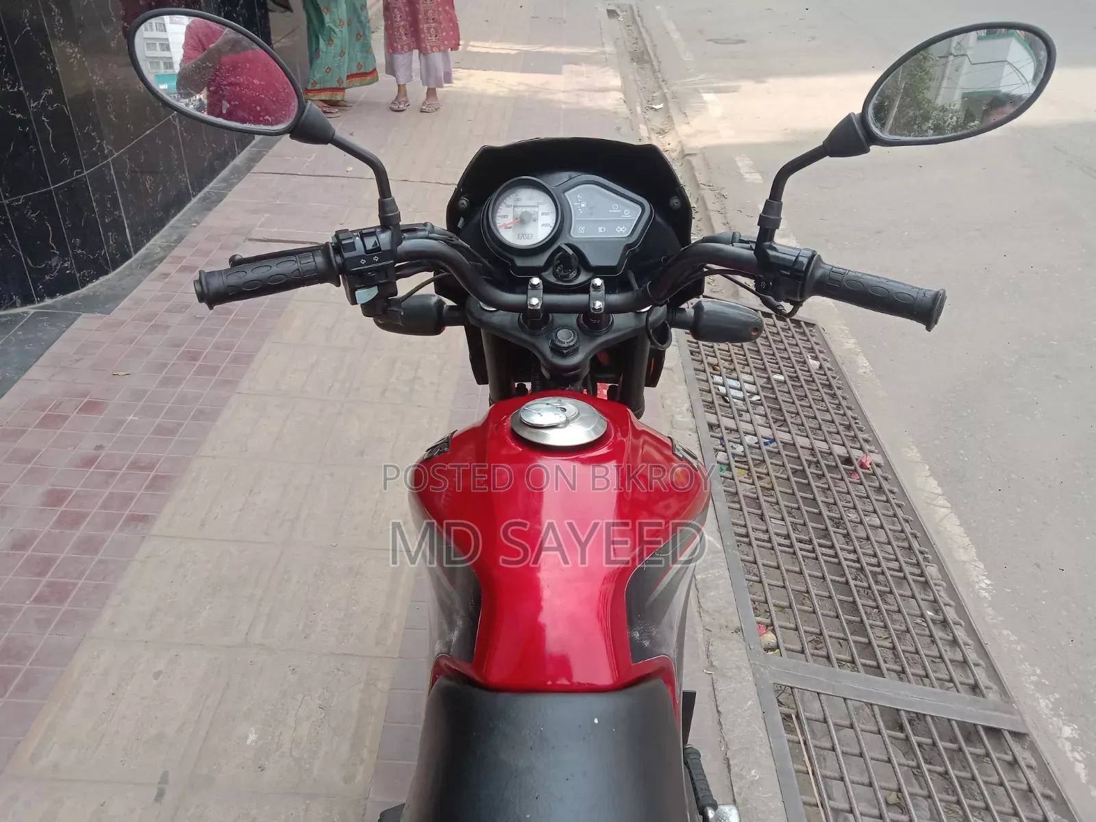 TVS Metro 2019 Red