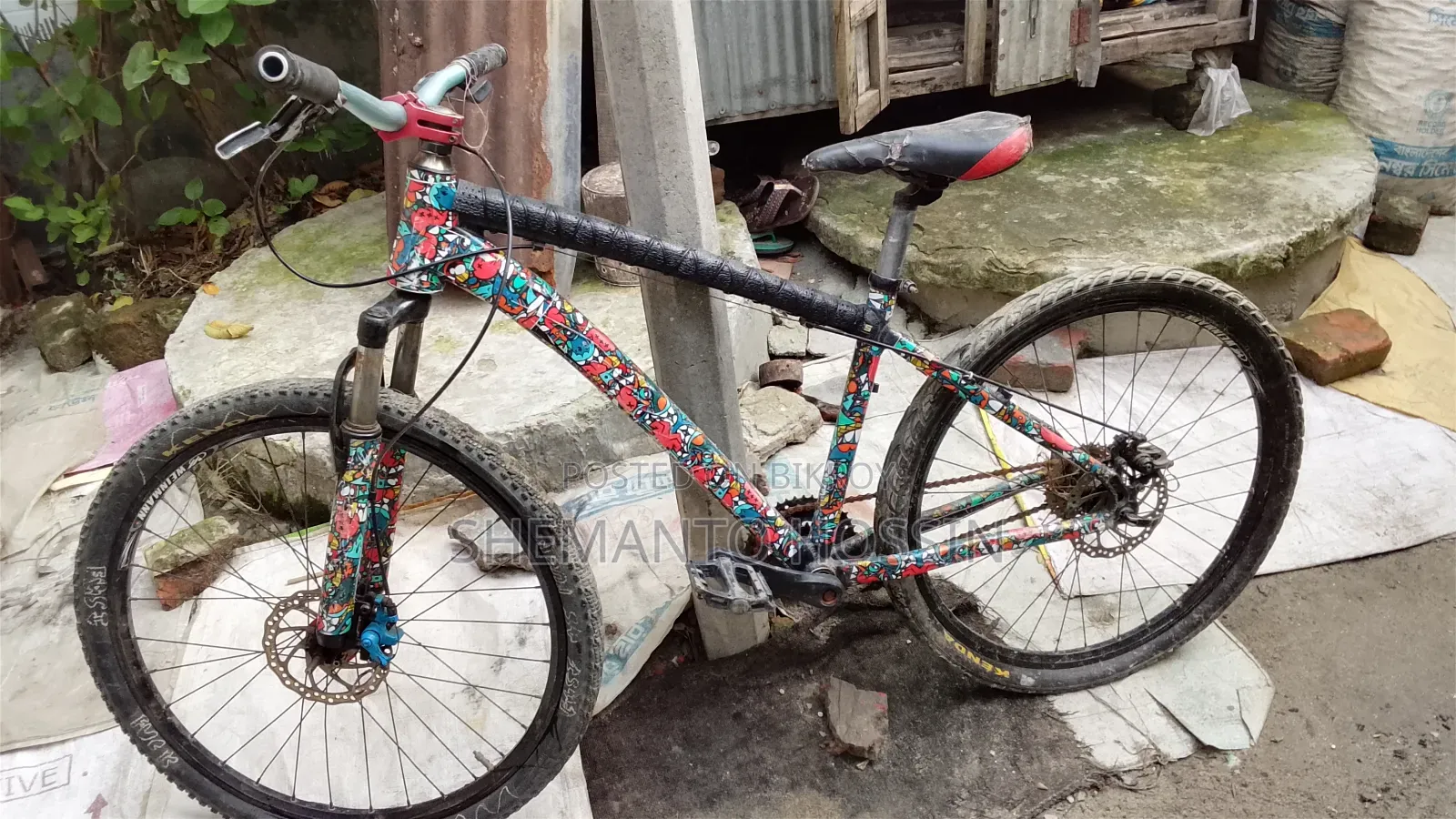Bicycle. Very beautiful to look at.