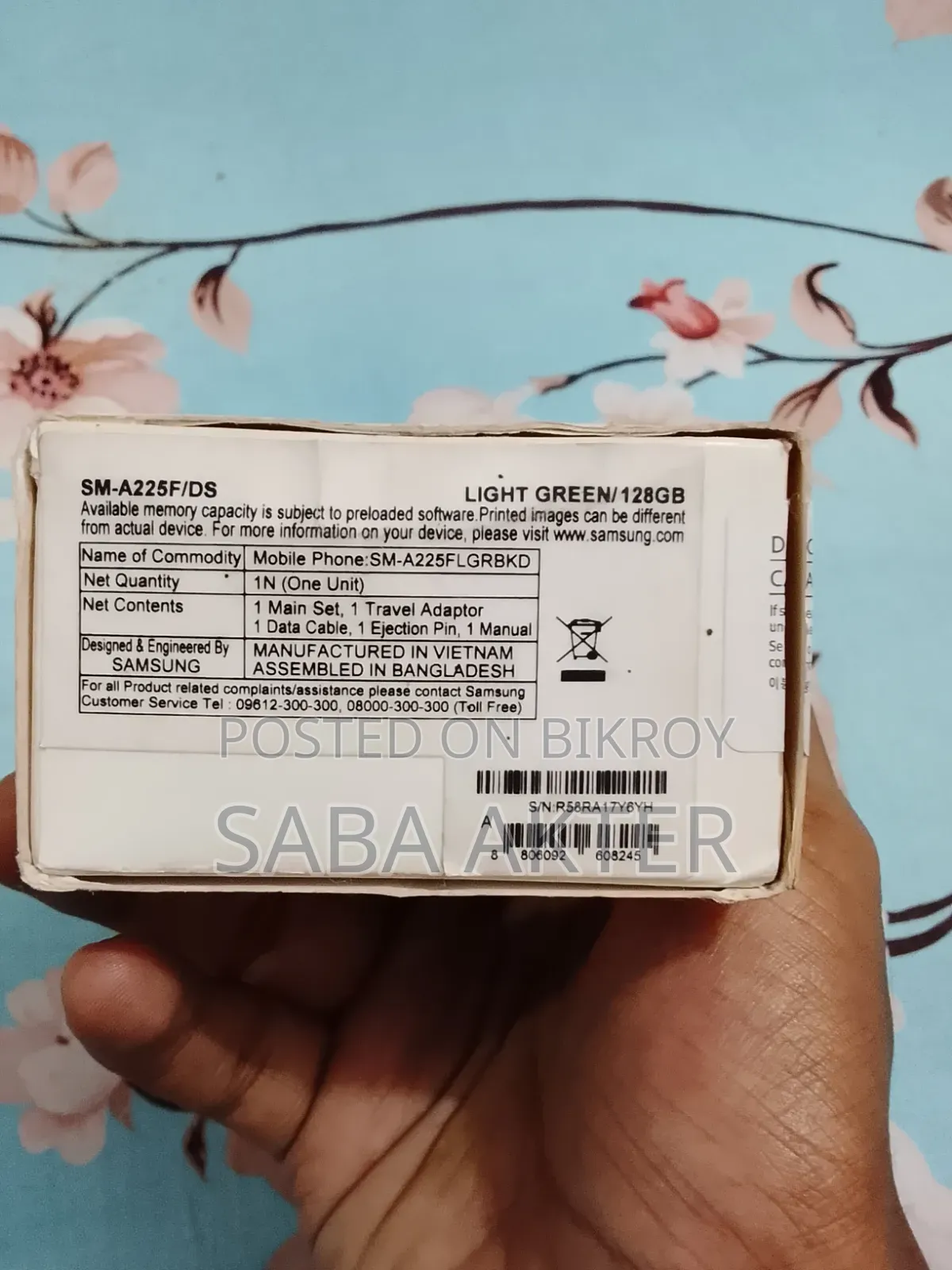 Samsung Galaxy A22 128 GB White