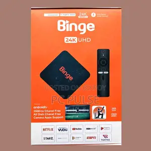 Binge UHD Android TV Box (16GB RAM / 256GB ROM)