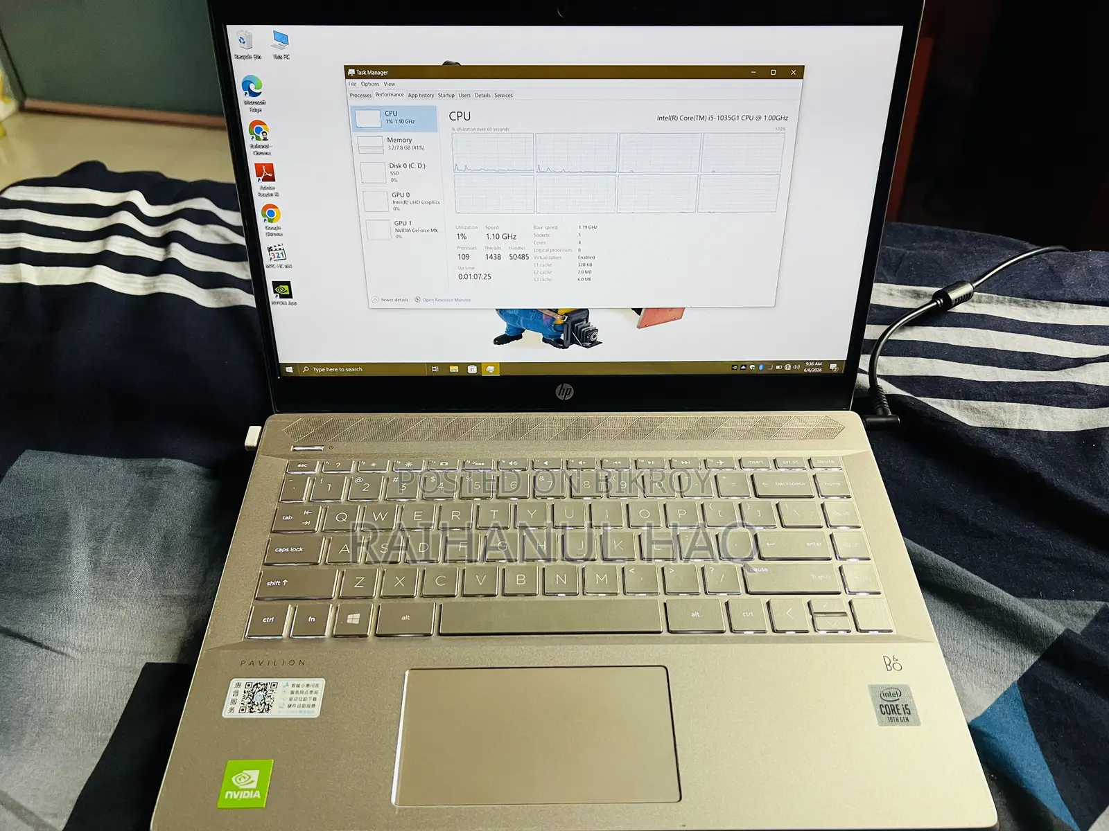 Laptop HP Pavilion 14 8GB Intel Core I5 SSD 256GB