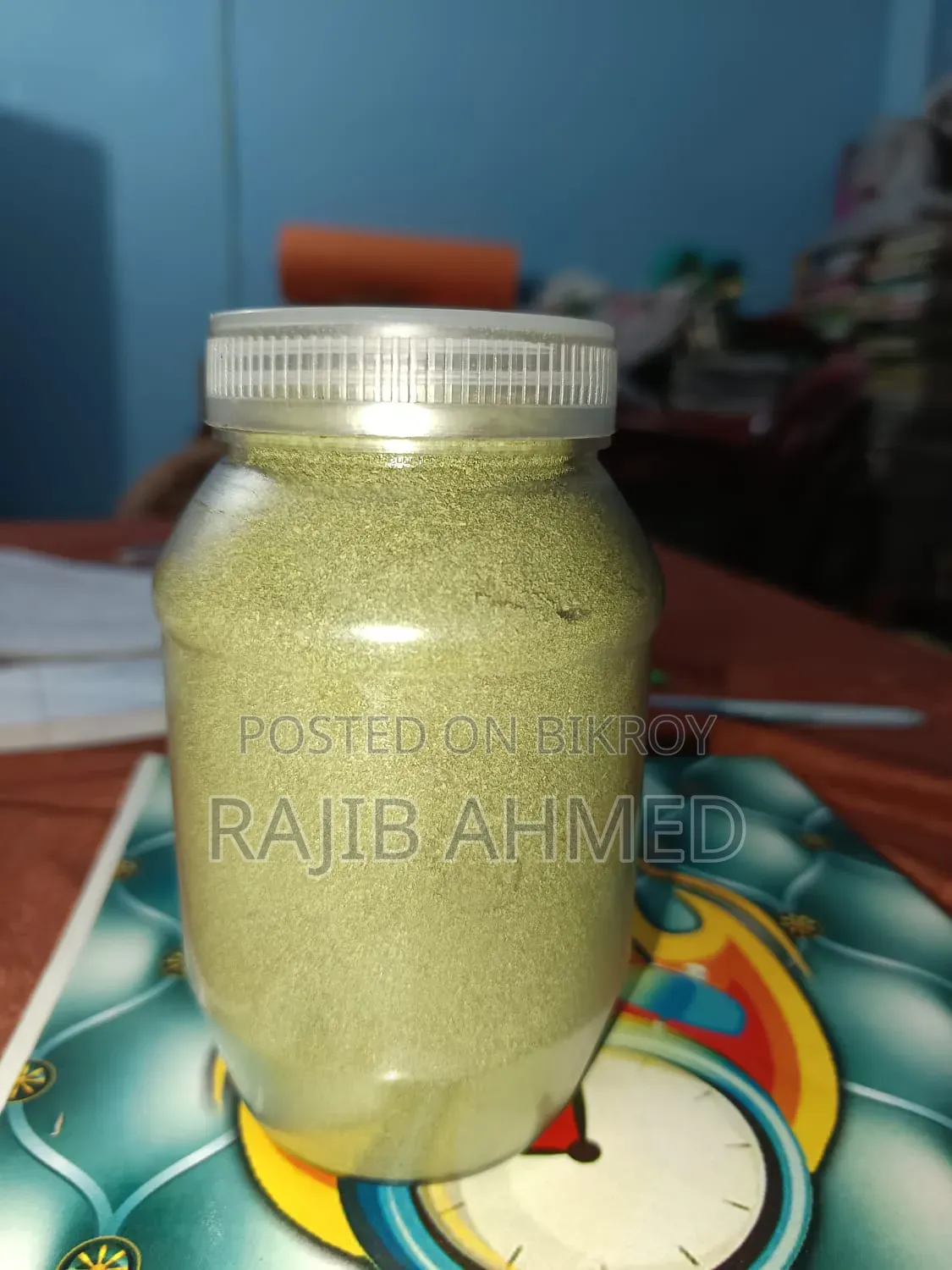 Homemade Moringa Leaf Powder