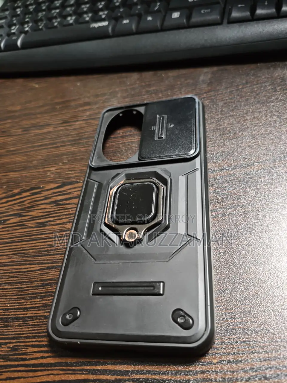 Honor 200 Back Cover (With Slide Camera Cover)