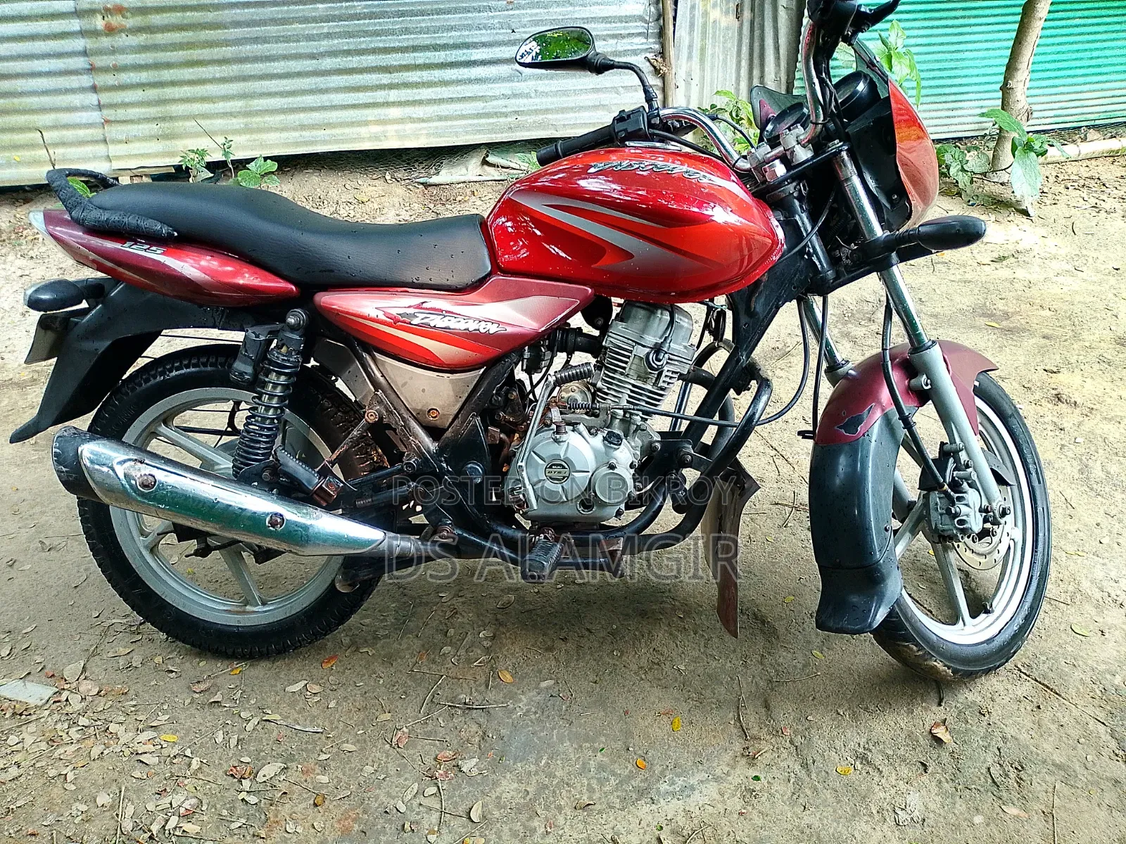 Bajaj Discover 125 2021 Red