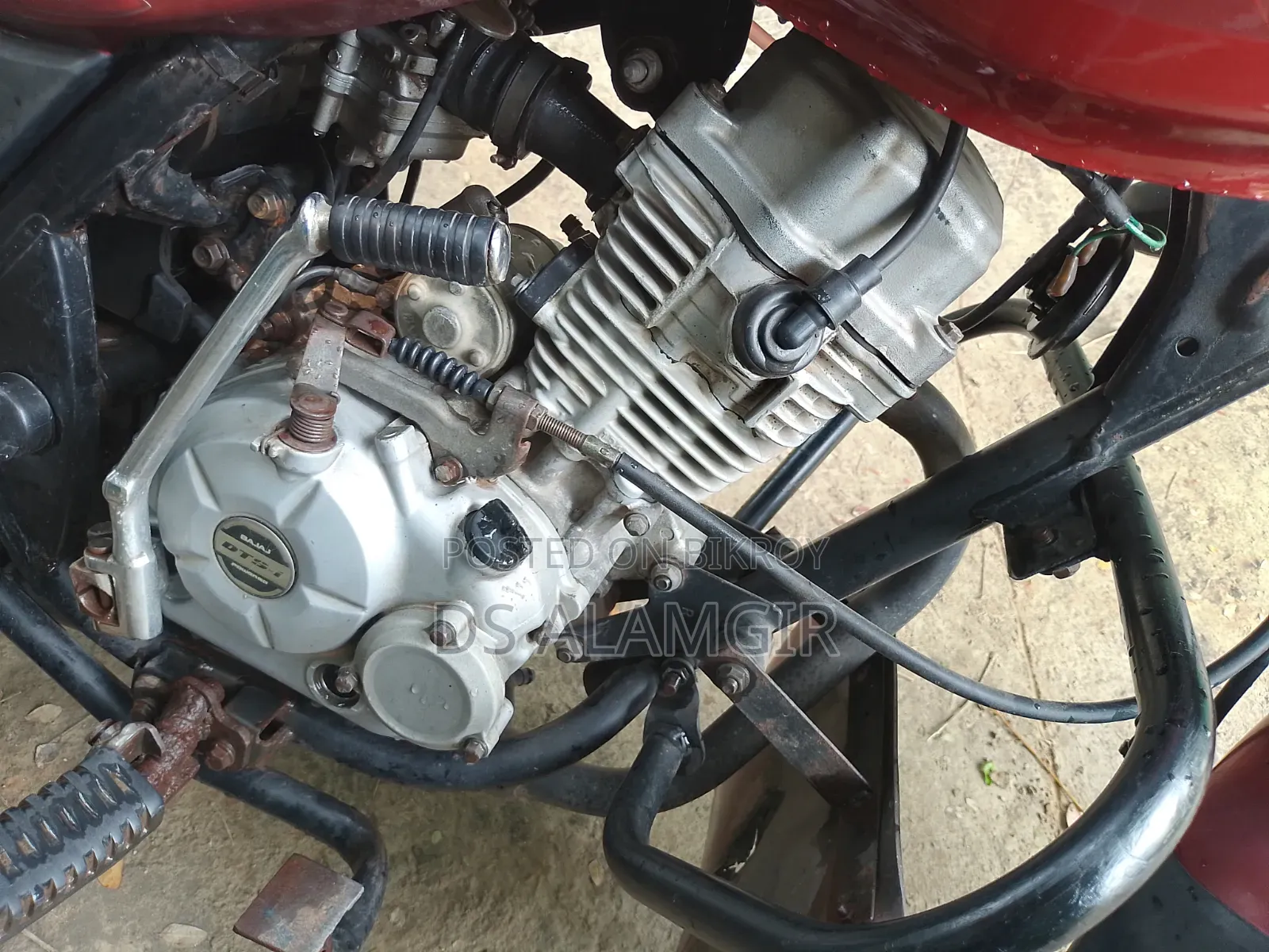 Bajaj Discover 125 2021 Red