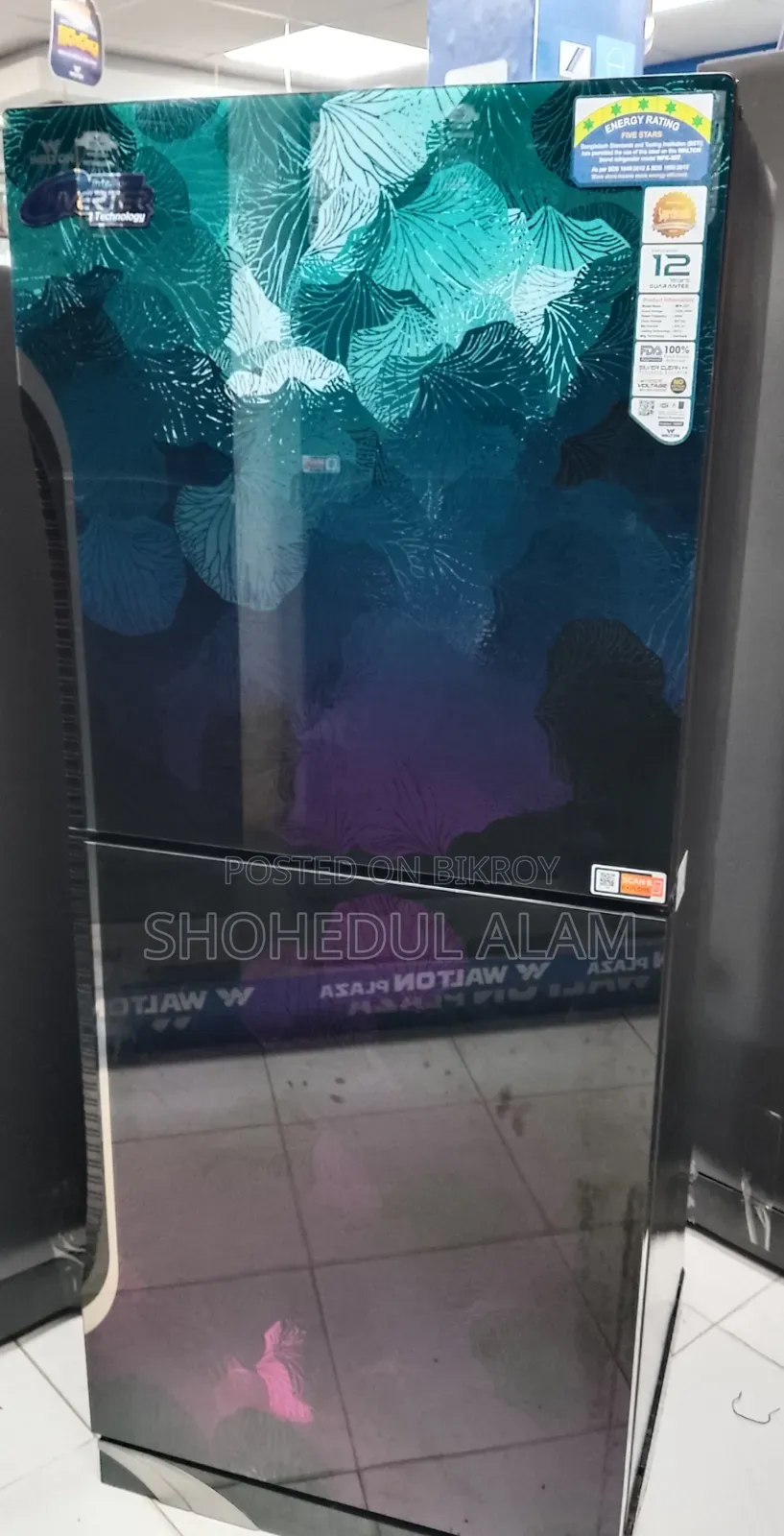 Walton Inverter Fridge 347 Liters