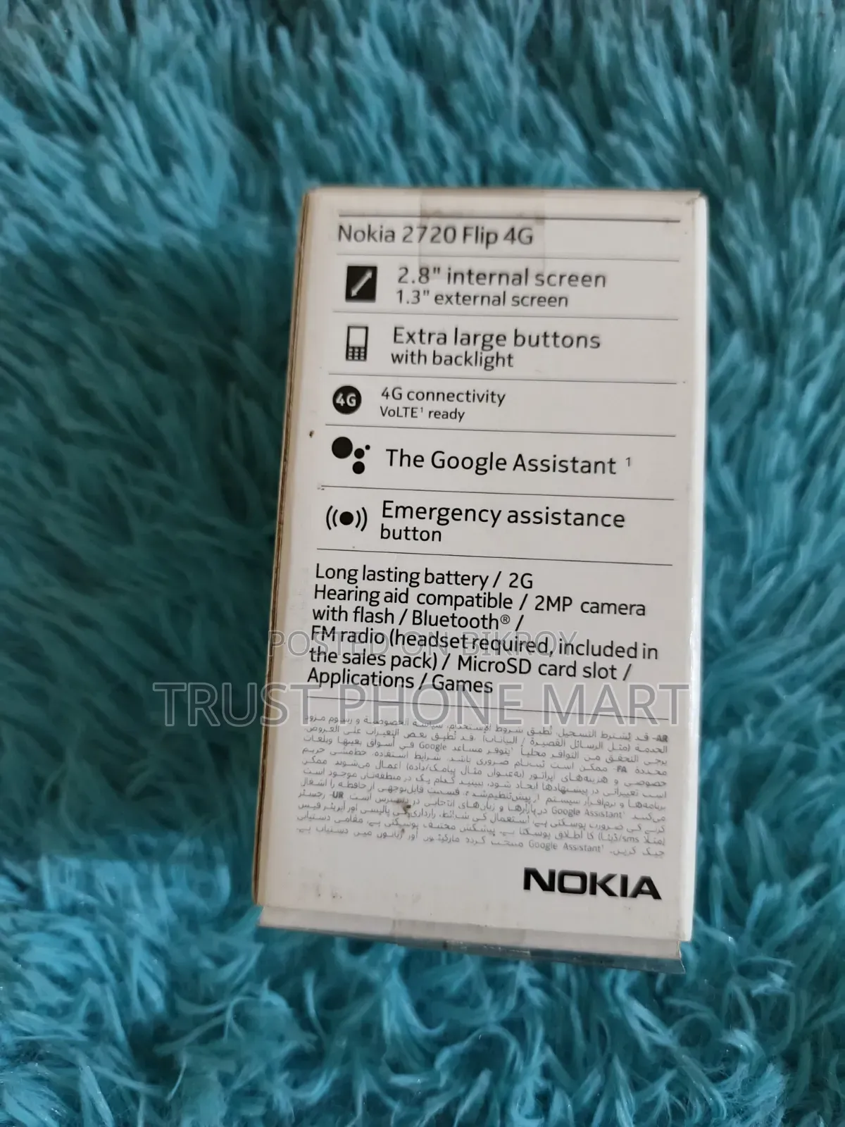 New Nokia 2720 Flip 512 GB Black