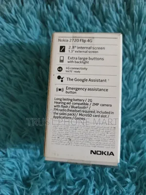 New Nokia 2720 Flip 512 GB Black