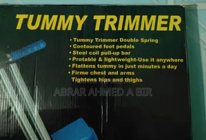 Tummy Trimmer Double Spring Contoured Foot Pedals