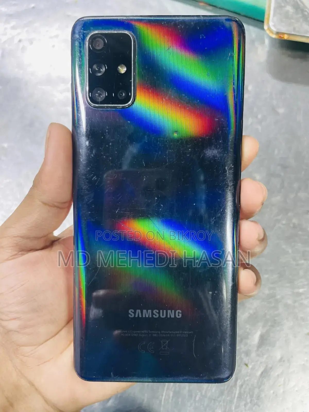 Samsung Galaxy A71 128 GB Black