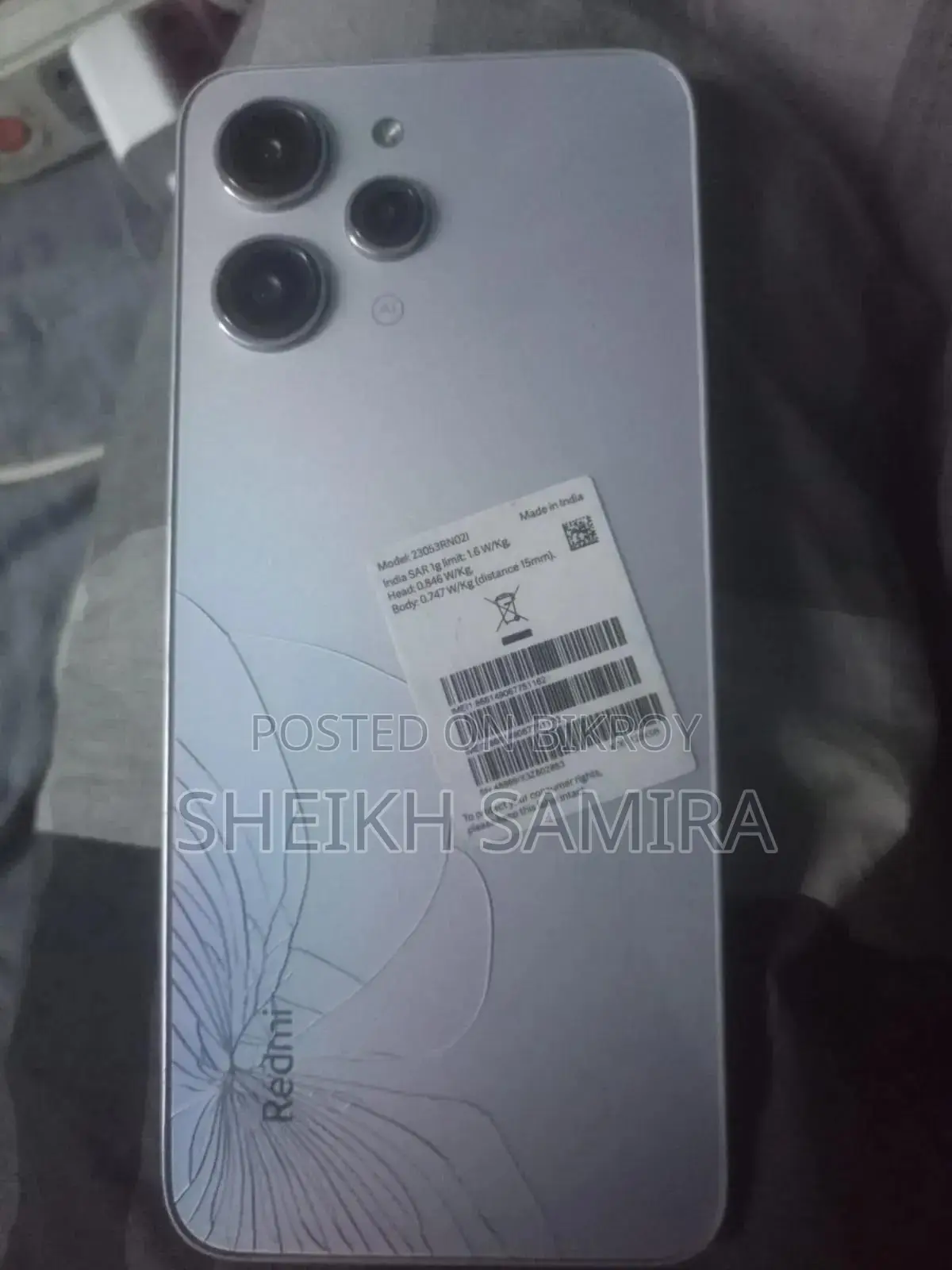 Xiaomi Redmi Note 12 128 GB Silver