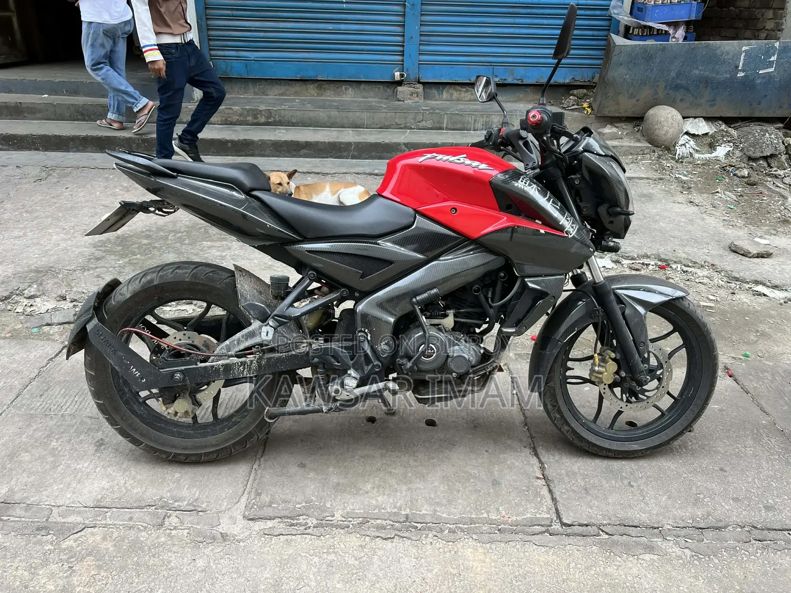 Bajaj Pulsar NS 160 2022 Red