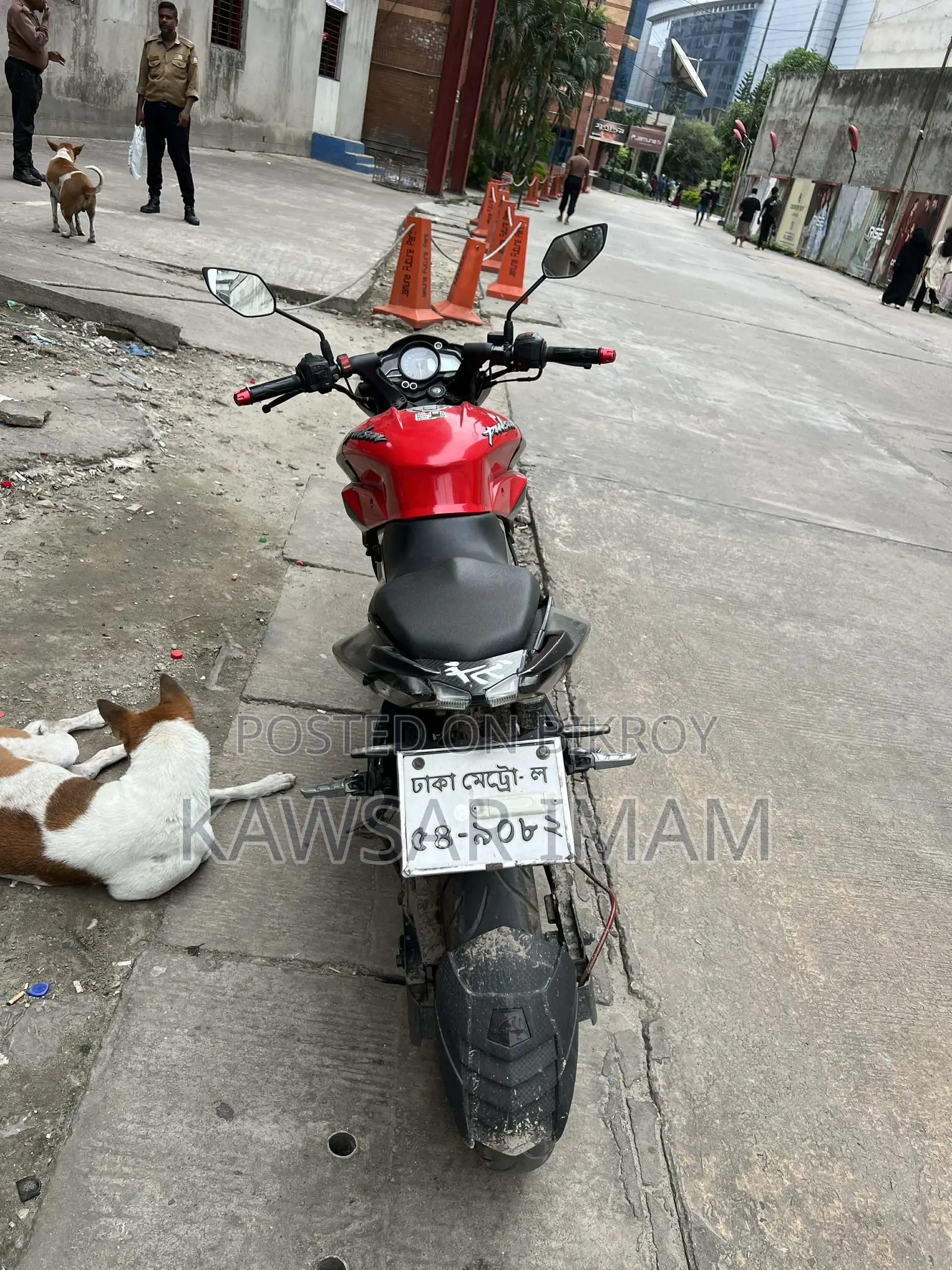 Bajaj Pulsar NS 160 2022 Red