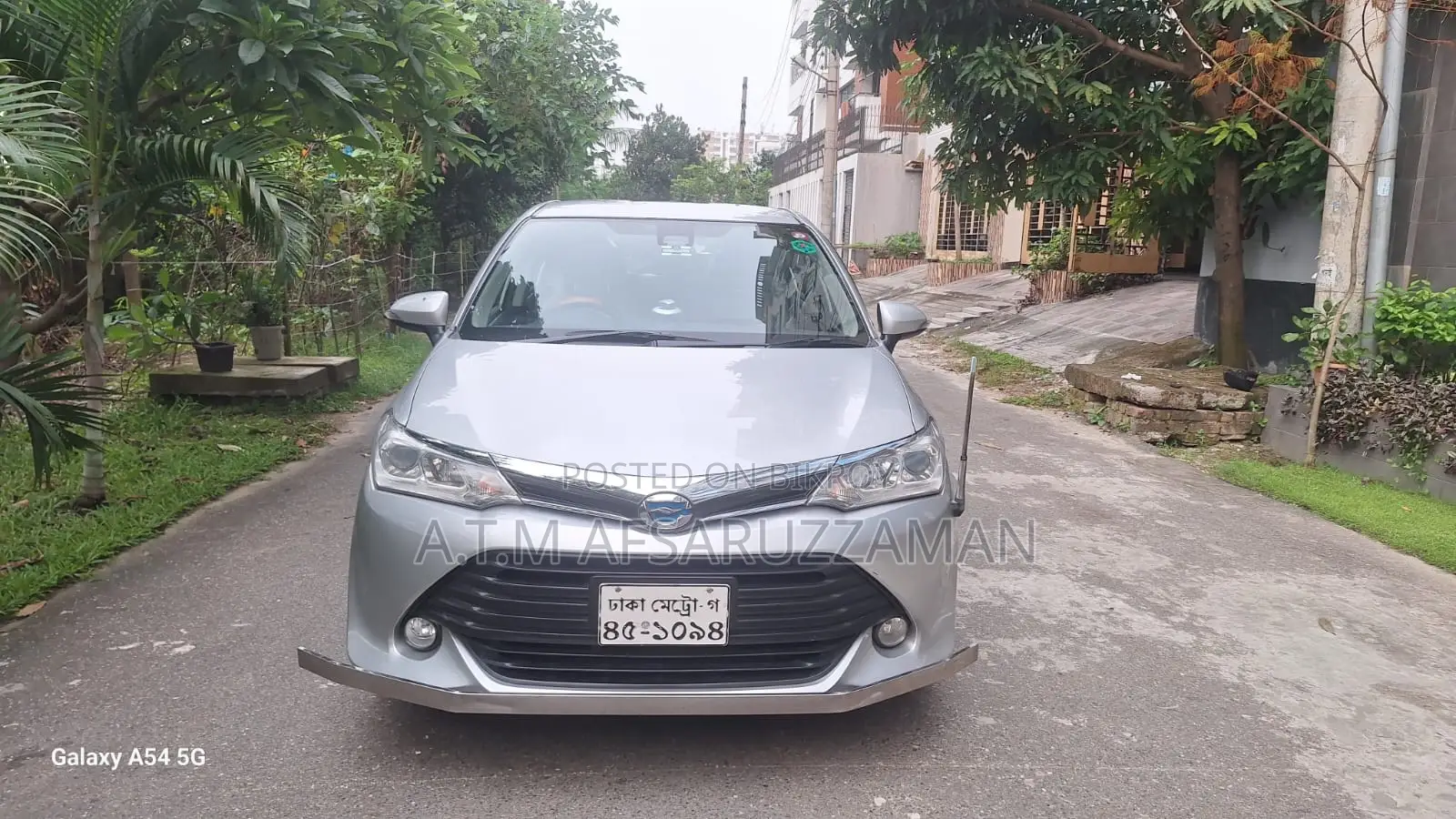 Toyota Axio 2015 Silver