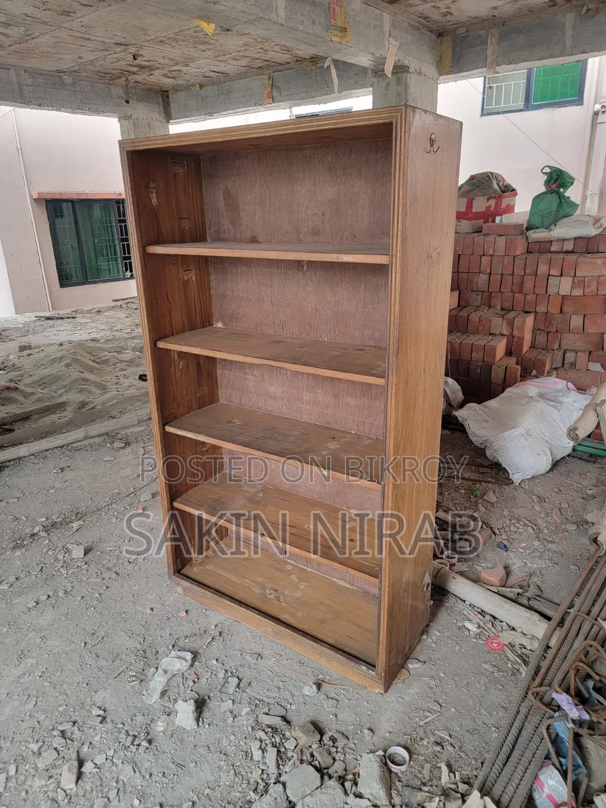 Wooden Book Shelf