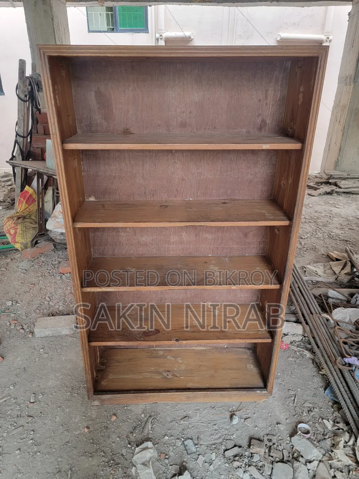Wooden Book Shelf