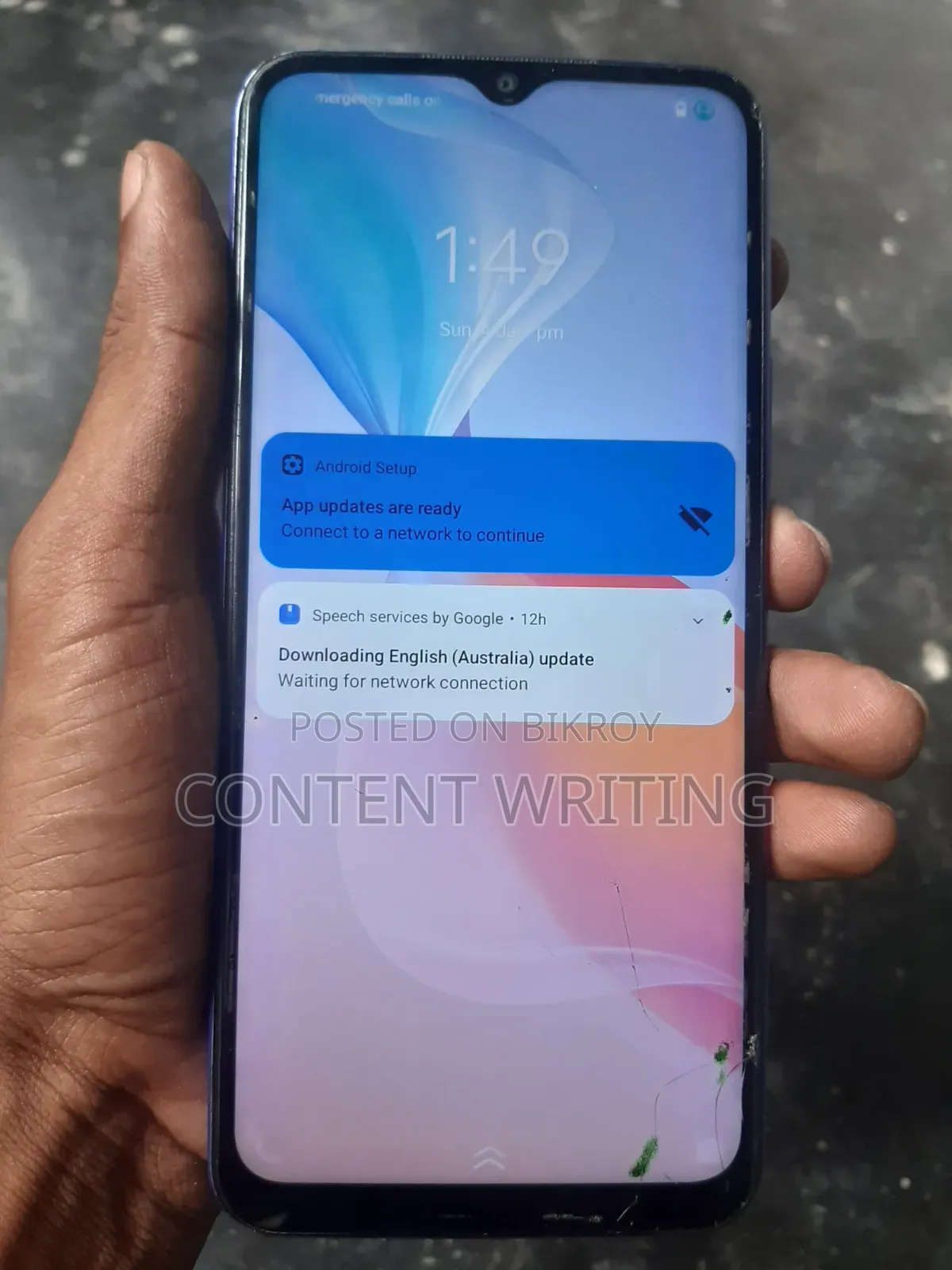 Vivo Y21 64 GB Blue