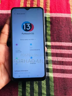Vivo Y02t 64 GB Blue