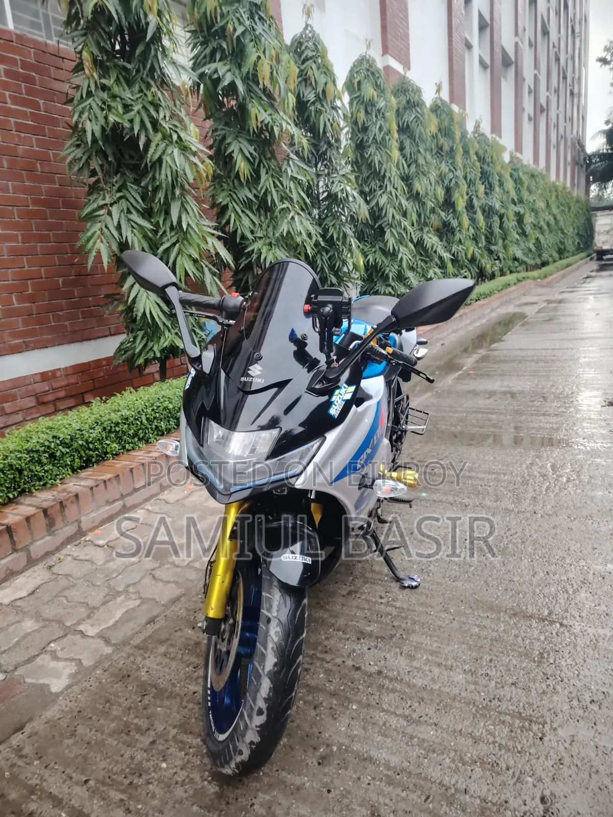Suzuki Gixxer SF FI 2023 Blue