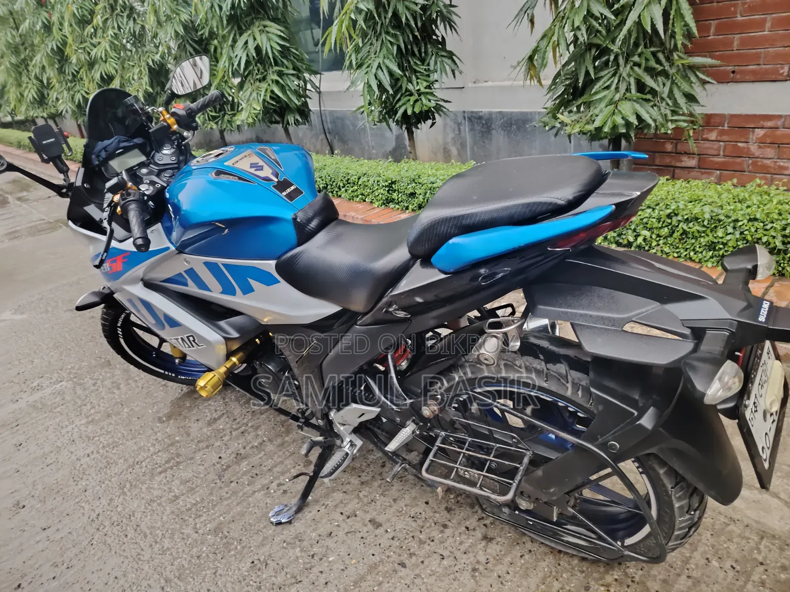 Suzuki Gixxer SF FI 2023 Blue