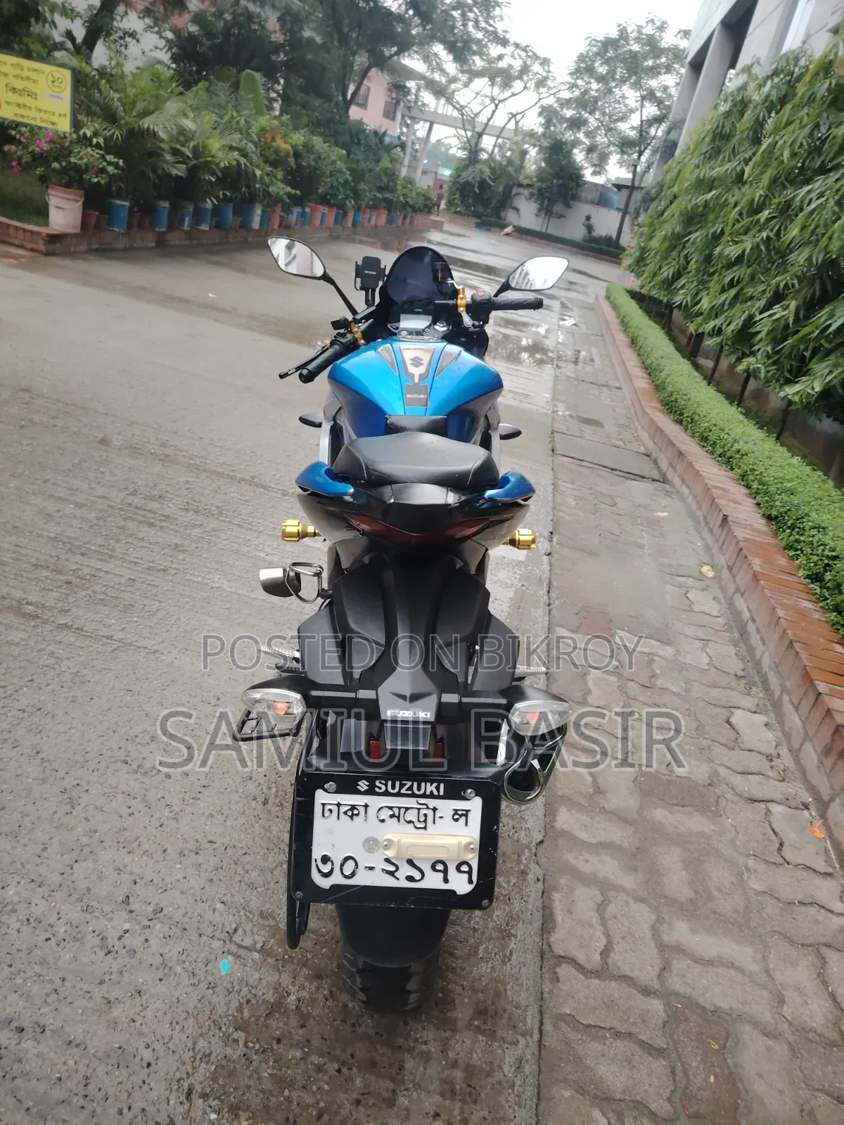 Suzuki Gixxer SF FI 2023 Blue