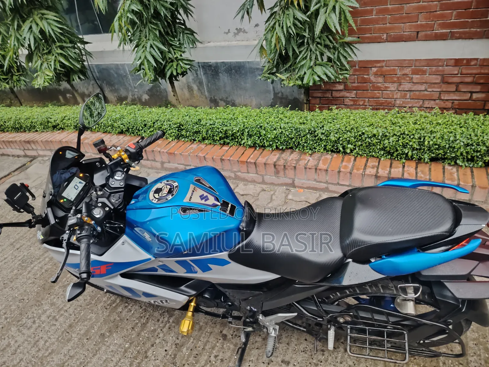 Suzuki Gixxer SF FI 2023 Blue