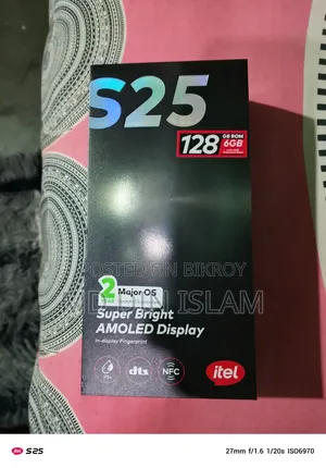 Itel S25 128 GB Black