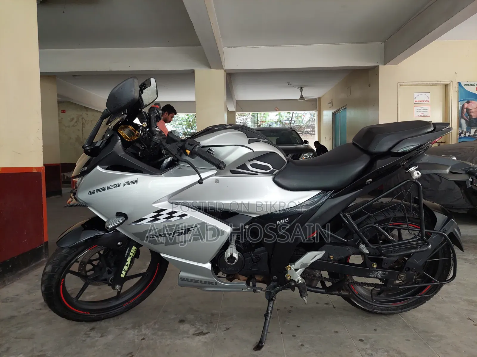 New Suzuki Gixxer Fi ABS 2024 White