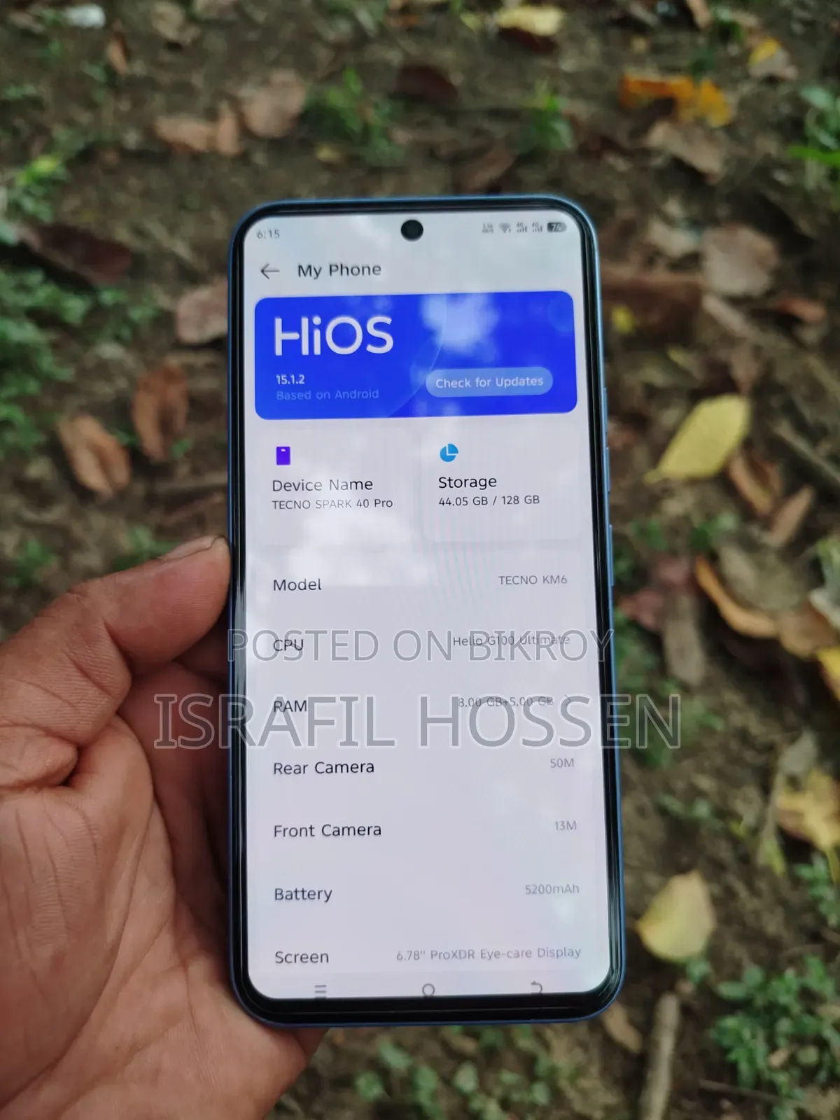 New Tecno Spark 40 Pro 128 GB Pink