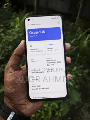 OnePlus Nord CE 5G 128 GB Black