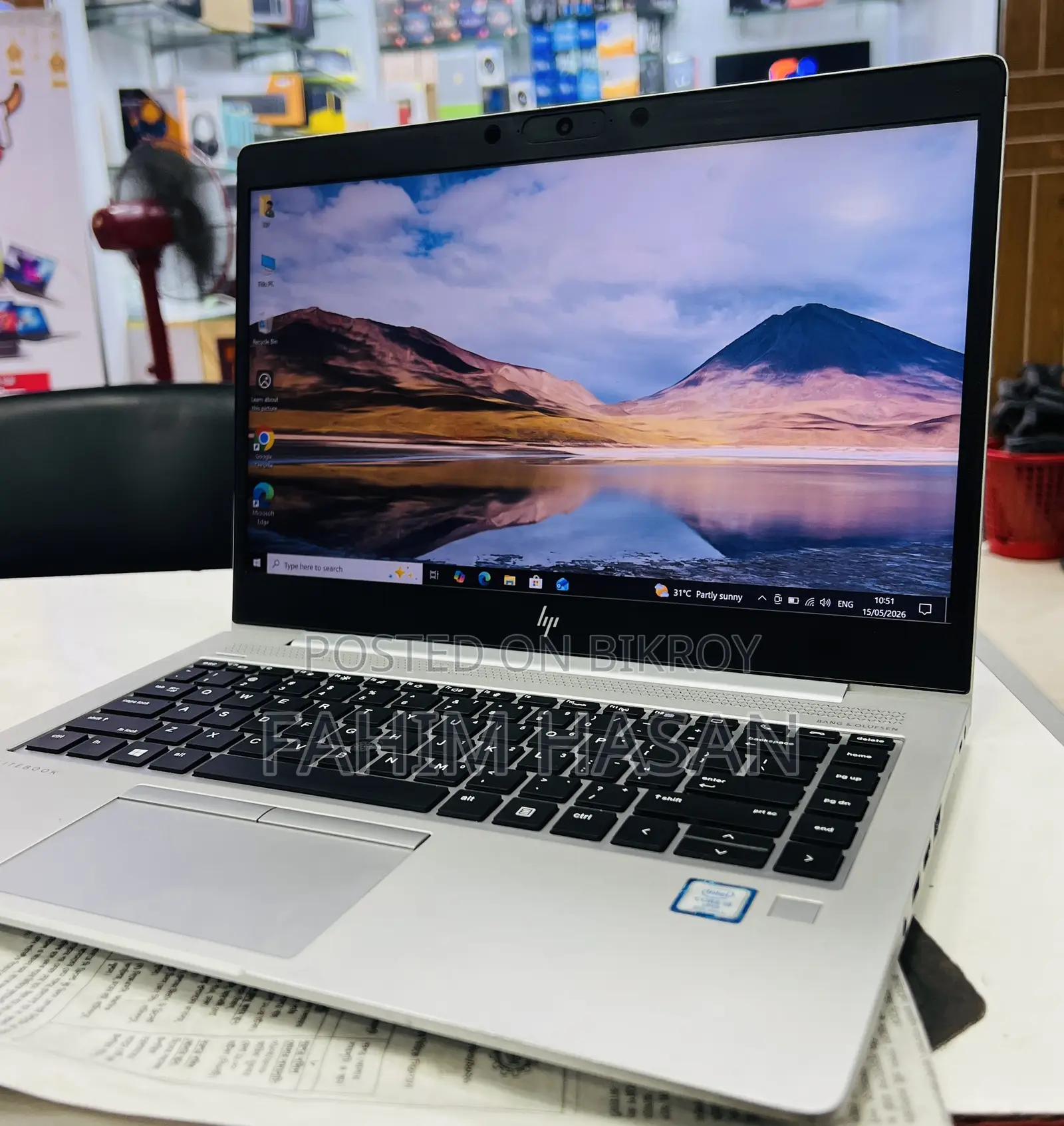 Laptop HP EliteBook 840 G6 8GB Intel Core I5 SSD 256GB