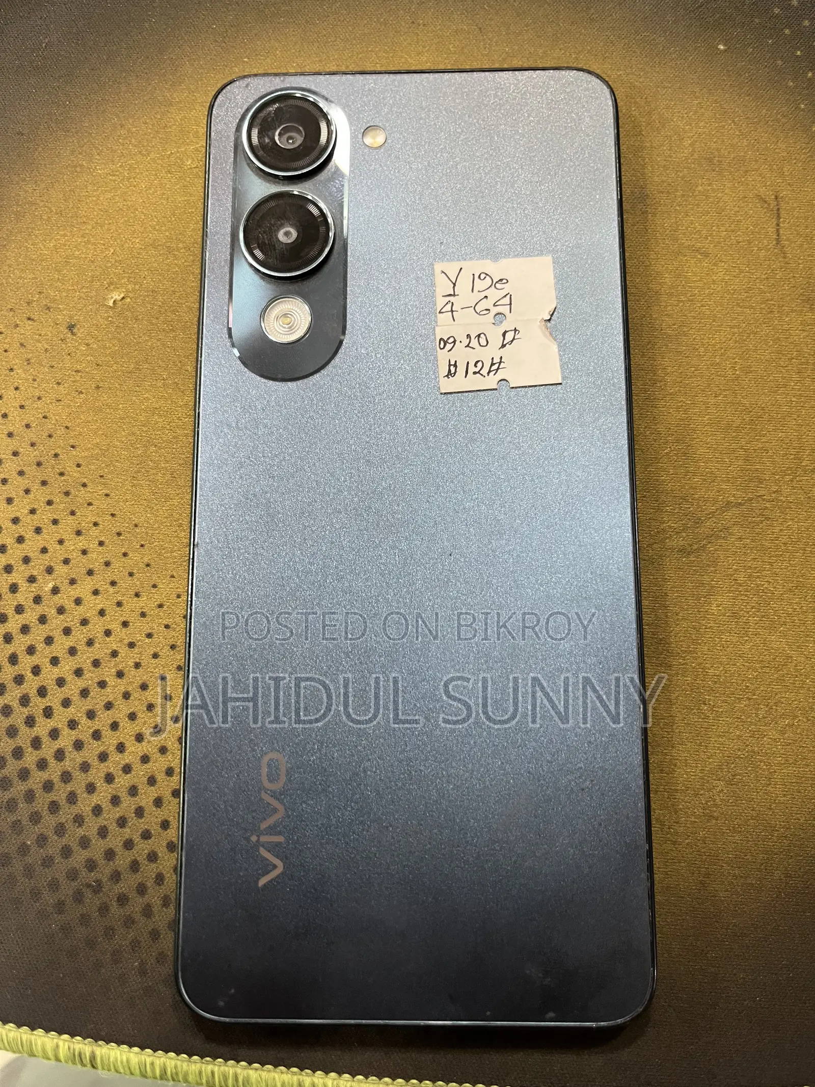 Vivo Y19 128 GB Blue