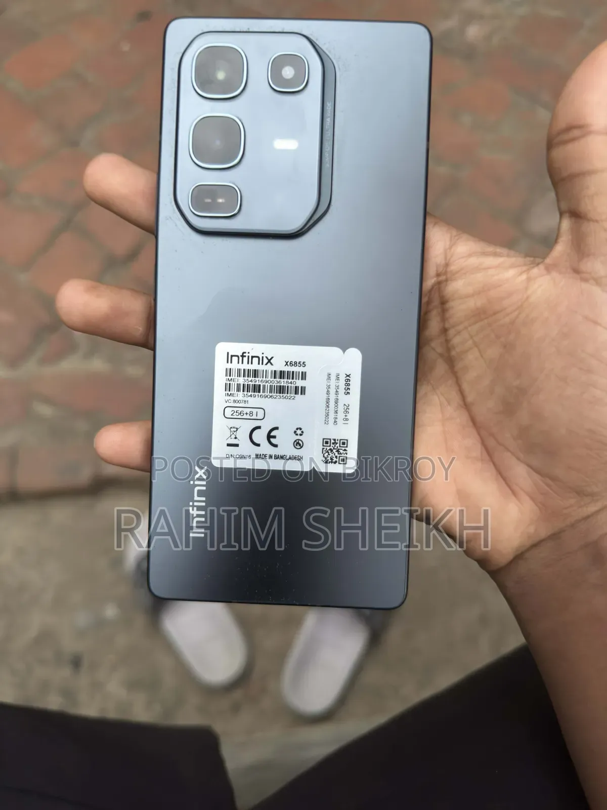 Infinix Note 50 Pro 256 GB Black