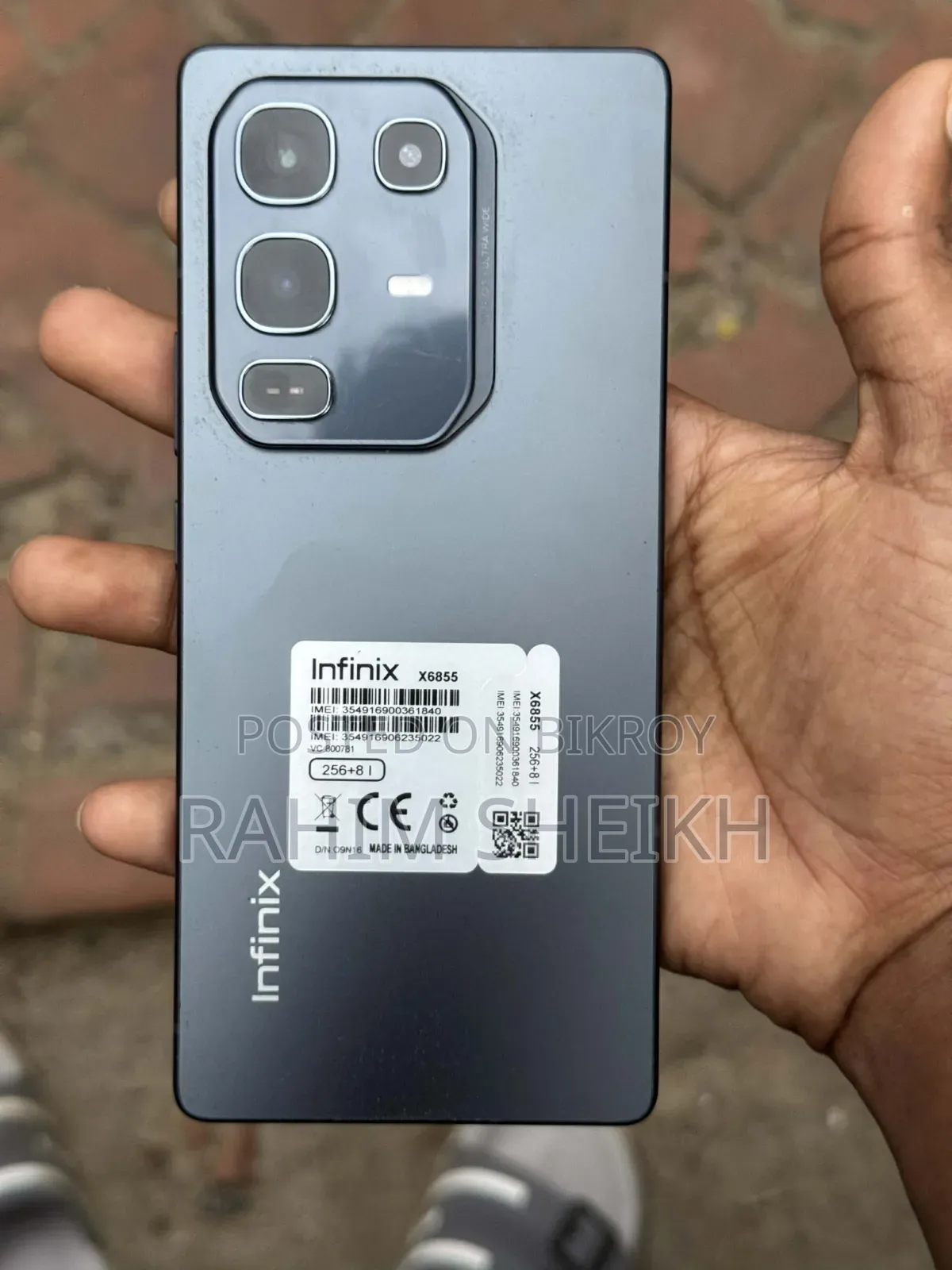 Infinix Note 50 Pro 256 GB Black