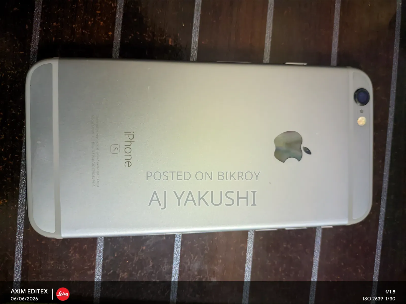 Apple iPhone 6s 64 GB Silver