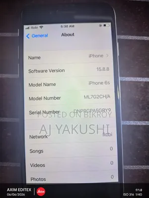 Apple iPhone 6s 64 GB Silver