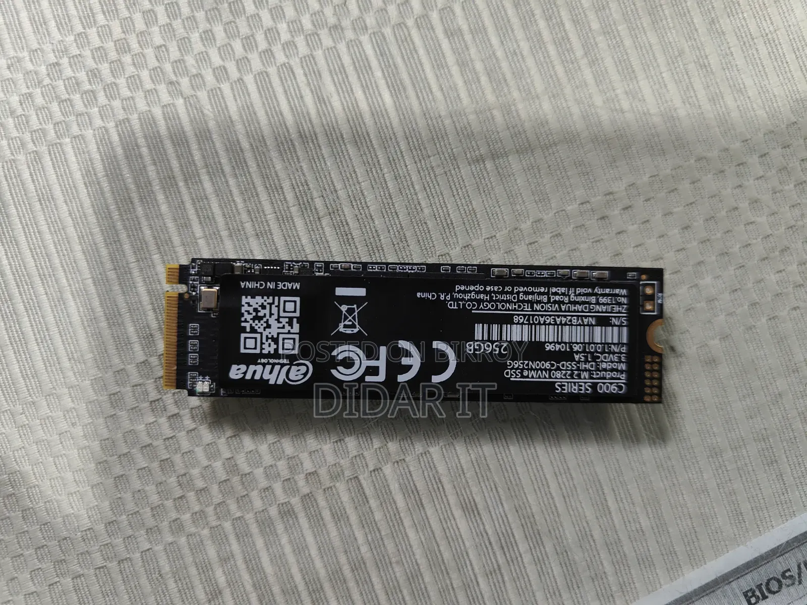 Urgent Sale: Dahua C900 Series M.2 NVMe SSD (256GB)