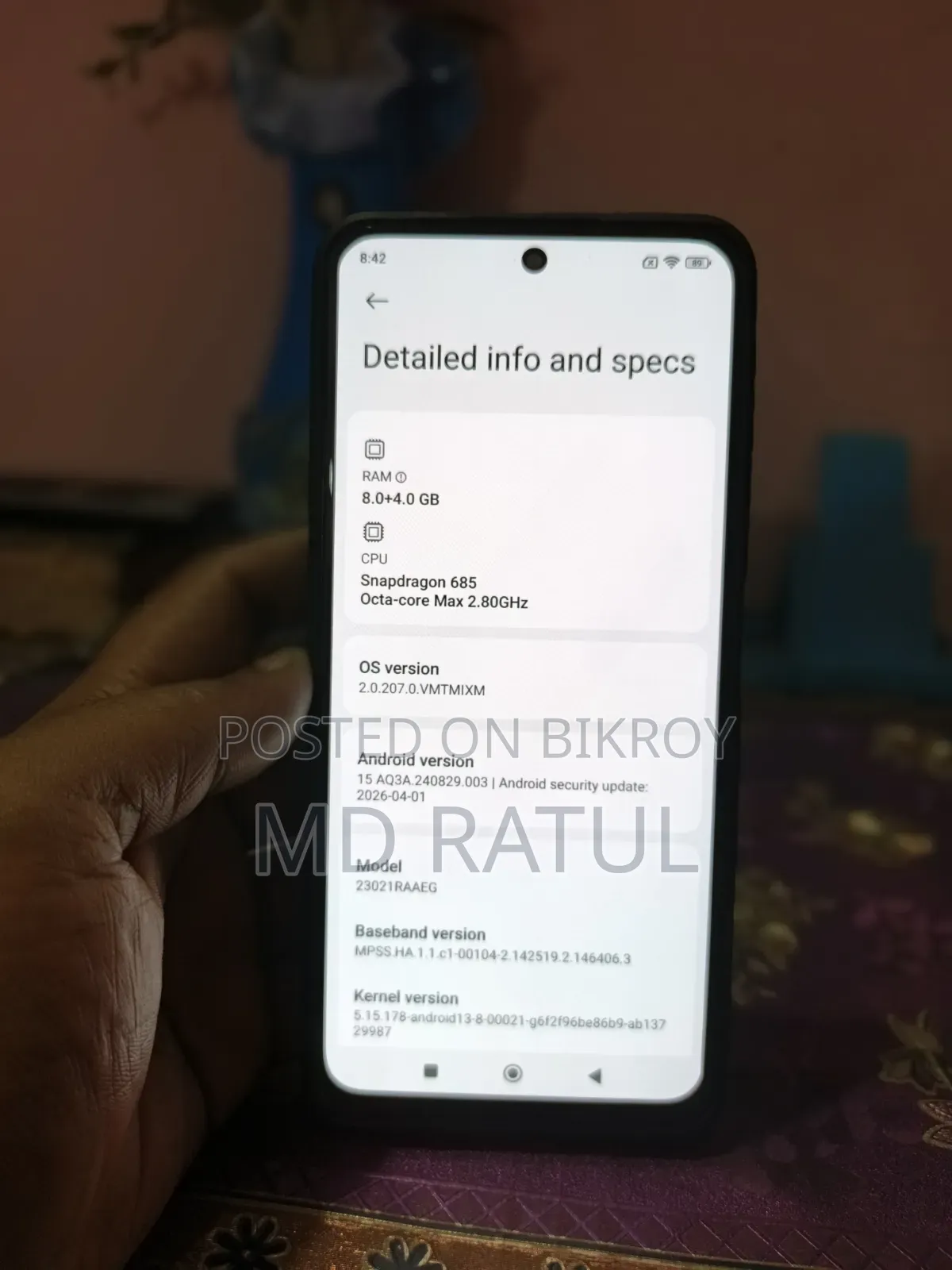 Xiaomi Redmi Note 12 128 GB Blue